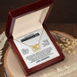 Gift For Granddaughter | Interlocking Heart Necklace - Love You From Grandpa