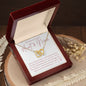 Gift For Niece | Interlocking Heart Necklace - Unbreakable Bond From Aunt