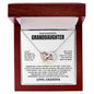Gift For Granddaughter | Interlocking Heart Necklace - Love You From Grandpa