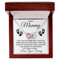 Gift For Mommy To Be | Interlocking Heart Necklace