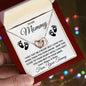 Gift For Mommy To Be | Interlocking Heart Necklace