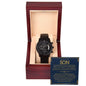 Braver Stronger Smarter Loved Black Chronograph Watch