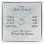 Gift For Best Friend | I Will Cut A B*tch
Delicate Heart Necklace