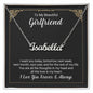 Gift For Girlfriend | Custom Name Necklace - Rest Of My Life