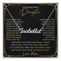 Gift For Daughter | Custom Name Necklace - Last Breath From Mom