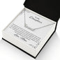 Gift For Daughter | Custom Name Necklace - Find Words From Mom