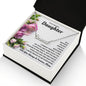 Gift For Daughter | Custom Name Necklace - Not Perfect Roses From Mom