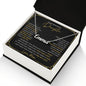 Gift For Daughter | Custom Name Necklace - Last Breath From Mom