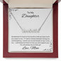 Gift For Daughter | Custom Name Necklace - Find Words From Mom