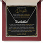 Gift For Daughter | Custom Name Necklace - Last Breath From Dad