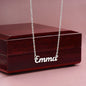 Gift For Daughter | Custom Name Necklace - Butterfly From Mom