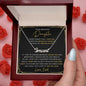 Gift For Daughter | Custom Name Necklace - Last Breath From Dad