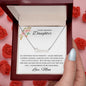 Gift For Daughter | Custom Name Necklace - Not Perfect Flowers From Mom