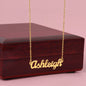 Gift For Daughter | Custom Name Necklace - Not Perfect Flowers From Mom