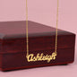 Gift For Daughter | Custom Name Necklace - Last Breath From Mom