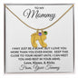 Gift For Mommy To Be | Engraved Custom Baby Feet Necklace with Birthstone