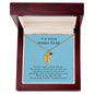 Gift For Mommy To Be | Engraved Custom Baby Feet Necklace with Birthstone