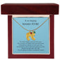 Gift For Mommy To Be | Engraved Custom Baby Feet Necklace with Birthstone
