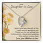 Gift For Daughter-In-Law | Forever Love Necklace From Mother-In-Law