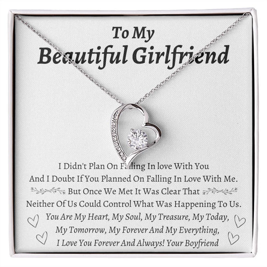 Gift For Girlfriend | Forever Love Necklace - Falling In Love From Boyfriend