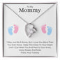 Gift For Mommy To Be | Forever Love Necklace - Bump