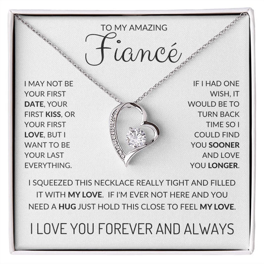 Forever Love Necklace to Fiance