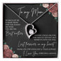 Forever Love Necklace to Mom