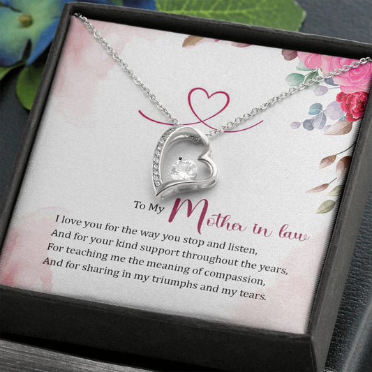 Gift For Mother-In-Law | Forever Love Necklace