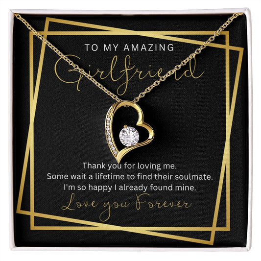 Gift For Girlfriend | Forever Love Necklace - Lifetime