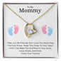 Gift For Mommy To Be | Forever Love Necklace - Bump
