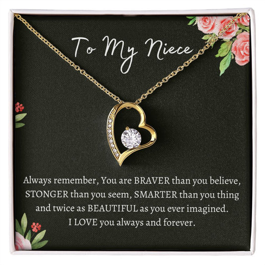 Gift For Niece | Forever Love Necklace - Beautiful