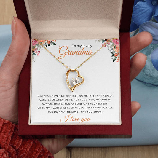 Gift For Grandma | Forever Love Necklace