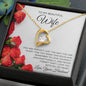 Gift For Wife | Forever Love Necklace - Roses From Husband