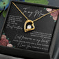 Forever Love Necklace to Mom