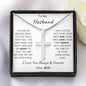 Gift For Husband | Cross Necklace From Wife