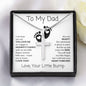 Gift For Dad To Be | Stainless Steel Cross Necklace - Are You Ready