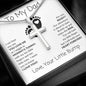 Gift For Dad To Be | Stainless Steel Cross Necklace - Are You Ready