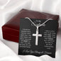 Stainless Steel Cross Necklace - Missing Piece Black