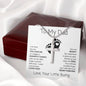 Gift For Dad To Be | Stainless Steel Cross Necklace - Are You Ready
