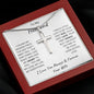 Gift For Husband | Cross Necklace From Wife