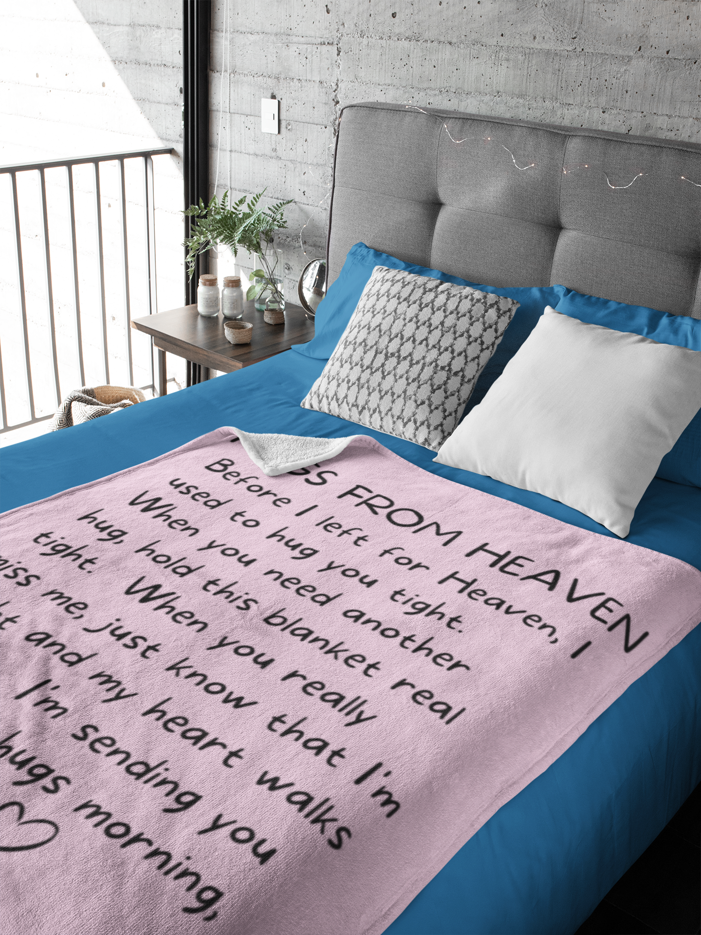 Hugs From Heaven Blanket 50x60