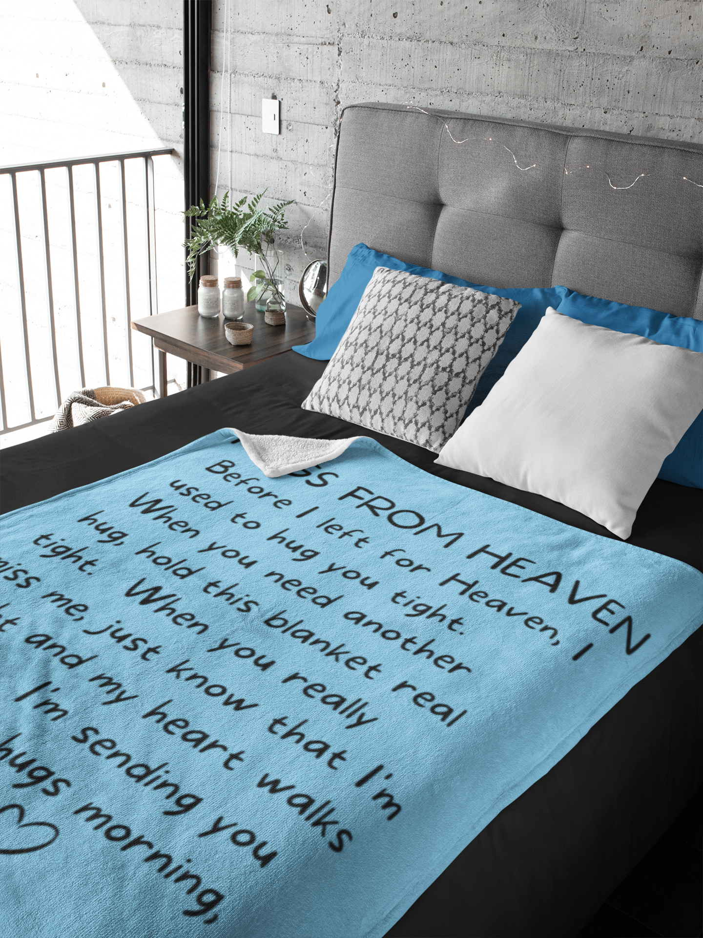 Hugs From Heaven Blanket 50x60