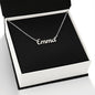 Gift For Her | Custom Name/Year/Number/Initials Necklace - Made & Ships From USA