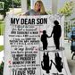 Gift For Son | In My Arms Blanket | From Mom