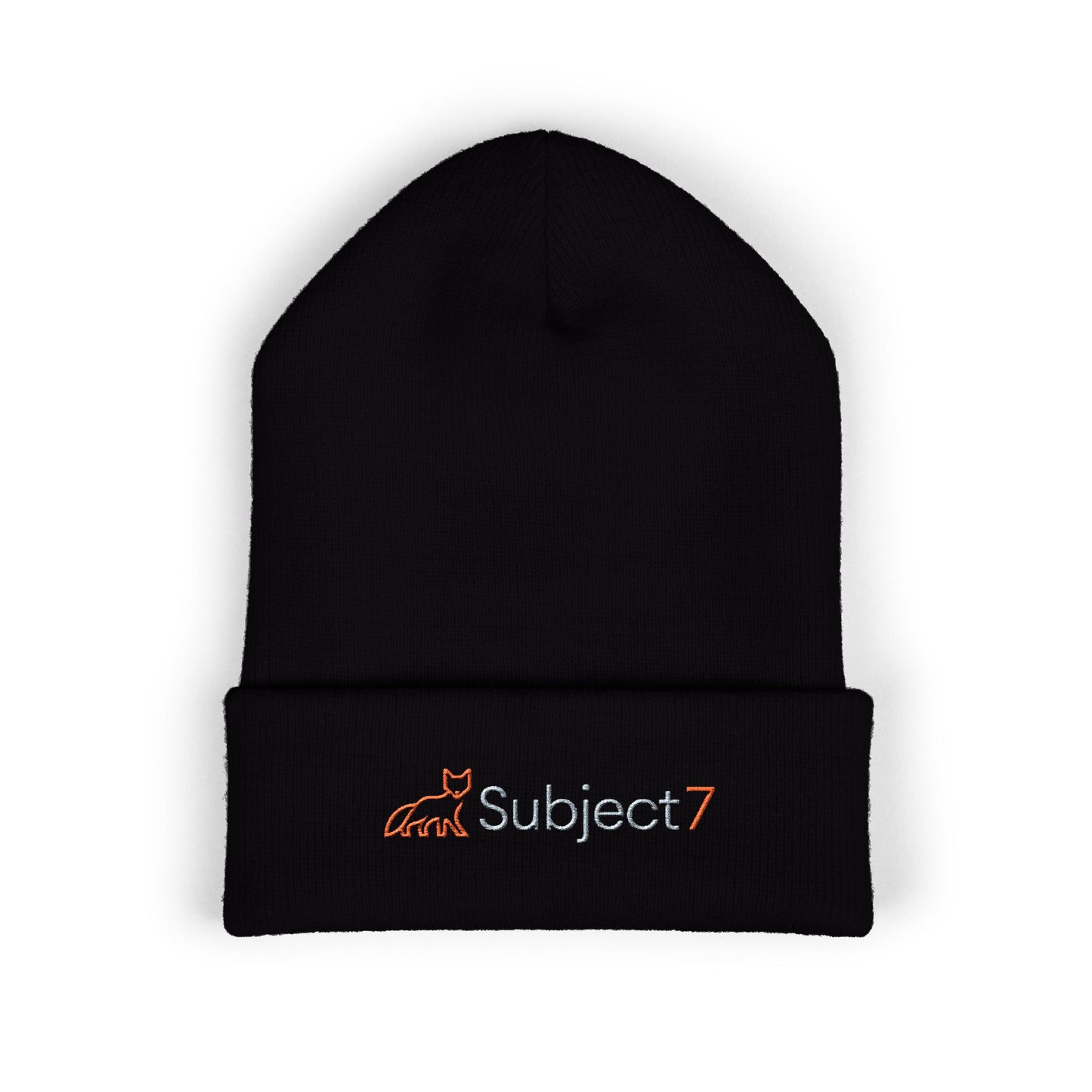 Embroidered Cuffed Beanie
