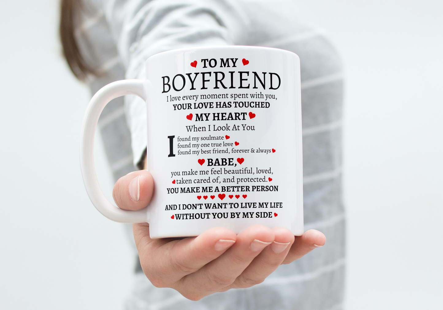 To My Boyfriend Mug