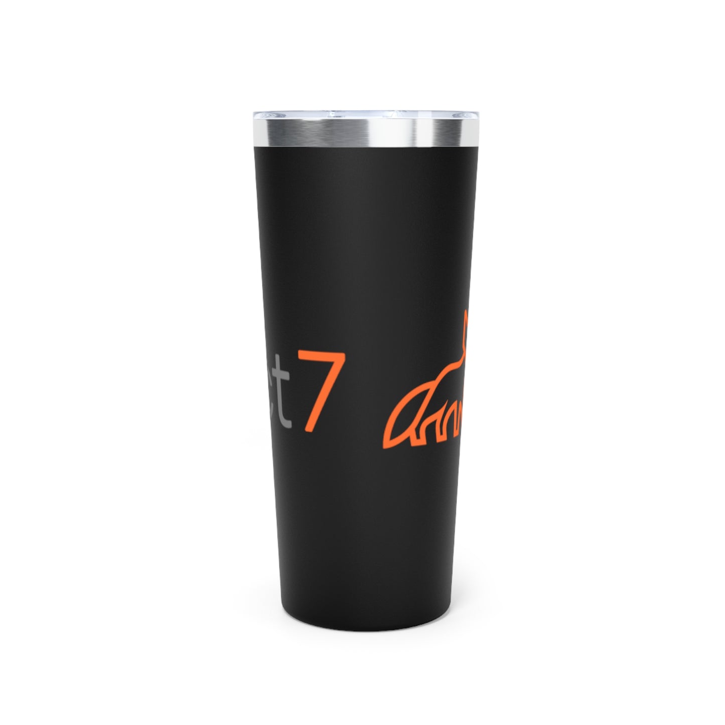 Matte Black Insulated Copper Vacuum Travel Tumbler Cup - 20 oz