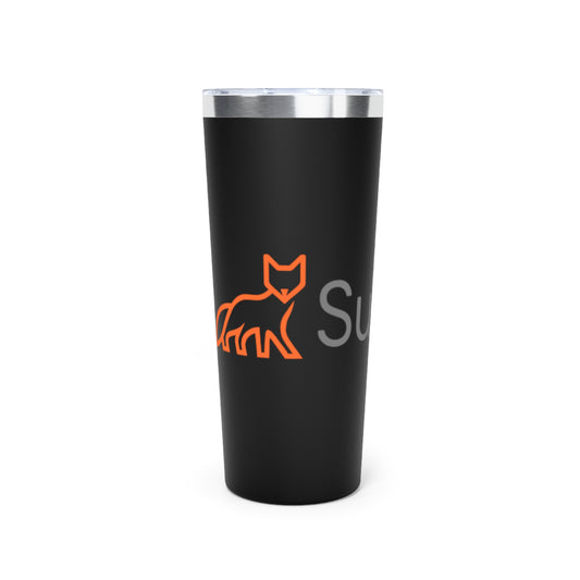 Matte Black Insulated Copper Vacuum Travel Tumbler Cup - 20 oz