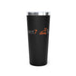 Matte Black Insulated Copper Vacuum Travel Tumbler Cup - 20 oz