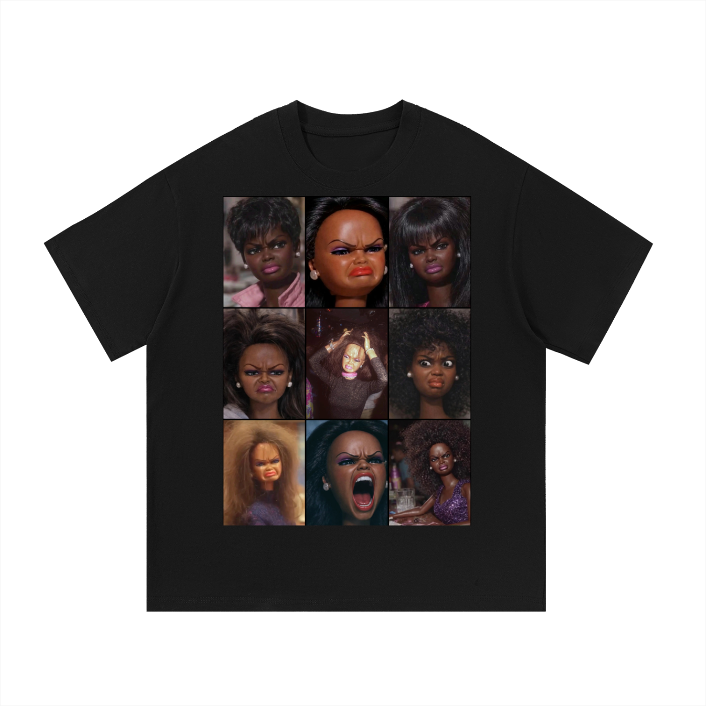 Black Barbie Essential Cotton T-Shirt